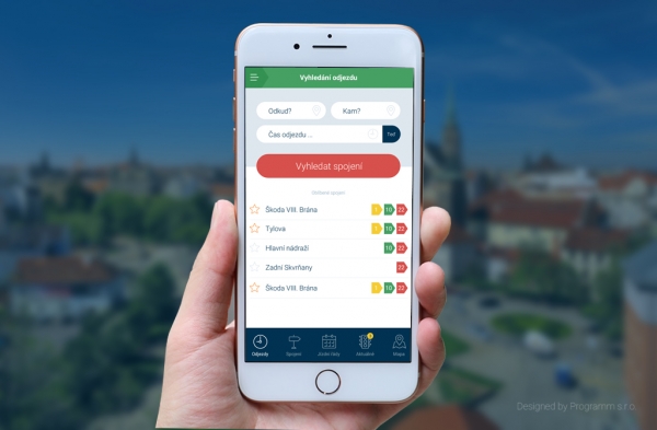 Grafika Appky pro město Plzeň