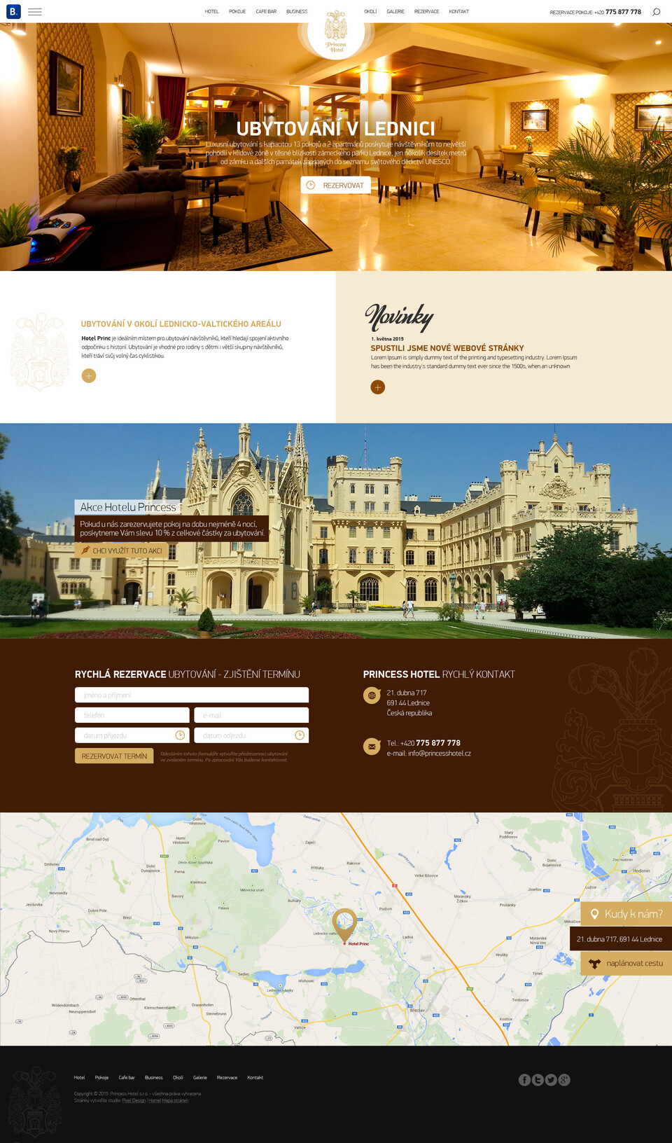 Hotel Princess v Lednici